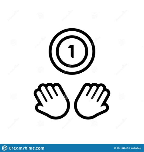 number  icon vector sign  symbol isolated  white background stock vector illustration