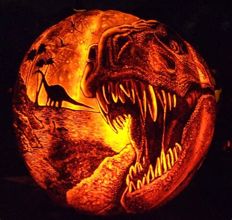 dinosaur pumpkin carvings google search crafts pinterest