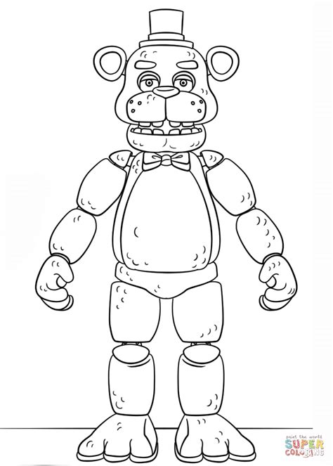 fnaf world coloring pages  getcoloringscom  printable