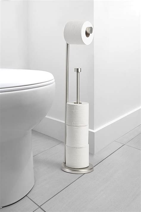 toilet paper holder  standing  reserve post learn