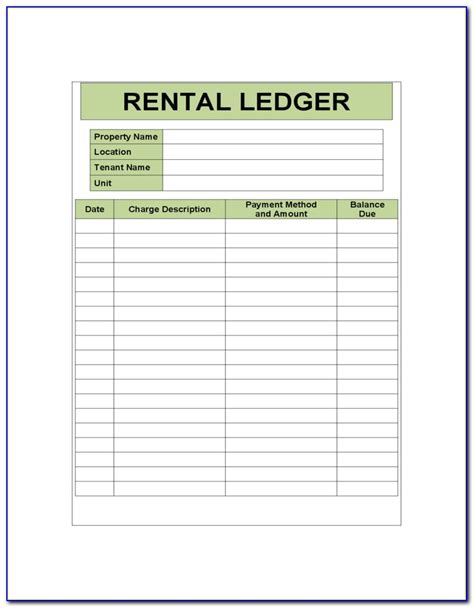 rental ledger template form resume examples qlkmrzbdaj