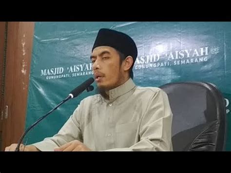 dauroh faedah thaharah sesi ustadz nafizainuddin lc youtube