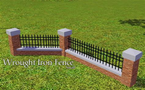 mod  sims   fences wrought iron fence updated  mar