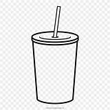 Straw Cup Clipart Drawing Vaso Coloring Juice Drinks Drink Para Book Fizzy Clip Colorear Line Drinking Transparent Accessory Bathroom Area sketch template