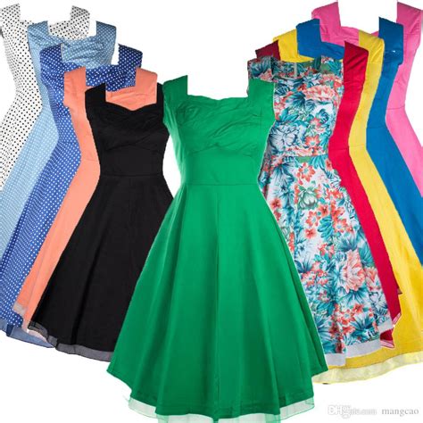 wholesale women audrey hepburn 1950s 40s 60s 80s style vintage rockabilly cocktail party swing