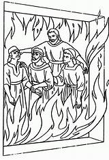 Abednego Shadrach Meshach Sadrac Bible Mesac Furnace Fiery Horno Meaburrelareligion Dominical Cristianas Sketchite sketch template