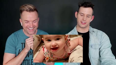 gay dads react our twin girls are 6 months old tbt