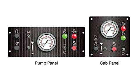hale gas dual control panel  select hale pumps    emergency fire equipment