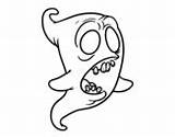 Coloring Ghost Nicked Ghosts Coloringcrew Pages sketch template