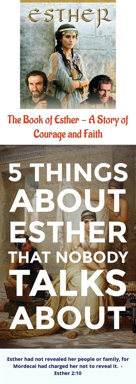 the book of esther a story of courage and faith queen