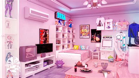 omorphia visual japanese pink room