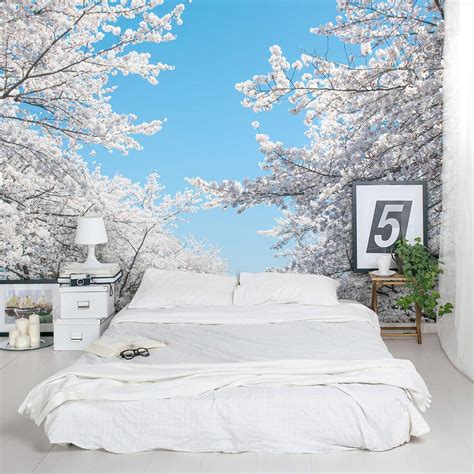 white cherry blossom wall decal cherry blossom tree wall mural