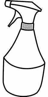 Bouteille Nettoyage Botol Menyemprotkan Travaux Squirt sketch template