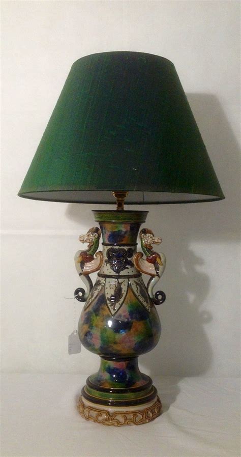 antiques atlas decorative pottery table lamp