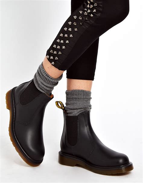 black boots chelsea boots women boots shoe boots
