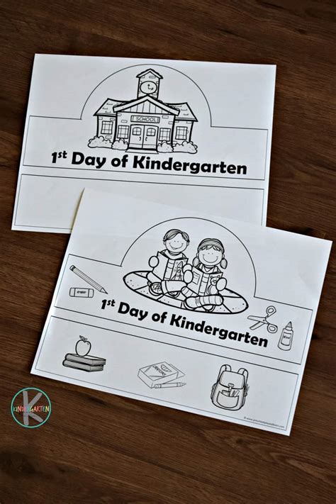 printable  day  kindergarten hat craft  activity