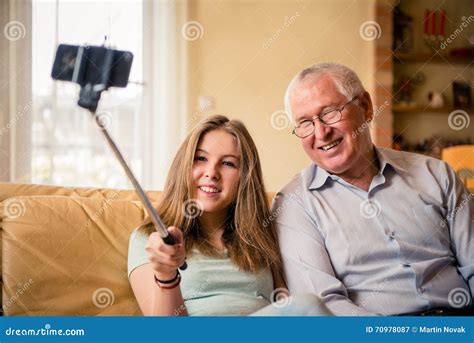grandpa and teen granddaughter telegraph