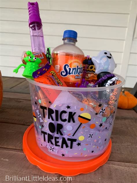 Halloween T Basket Ideas And T Tags Brilliant