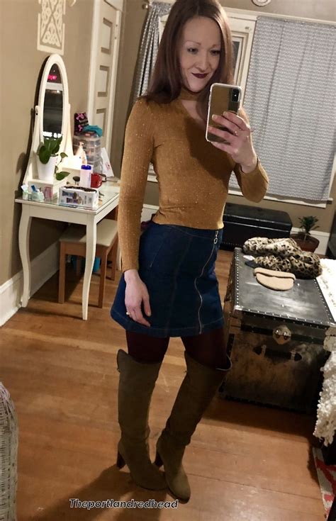 Theportlandredhead — Styled My 1 Skirt This Sexy Little Look Was