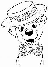 101 Dalmatians Coloring Pages Printable Dalmation Print Getcolorings Getdrawings Color Drawing Energy sketch template