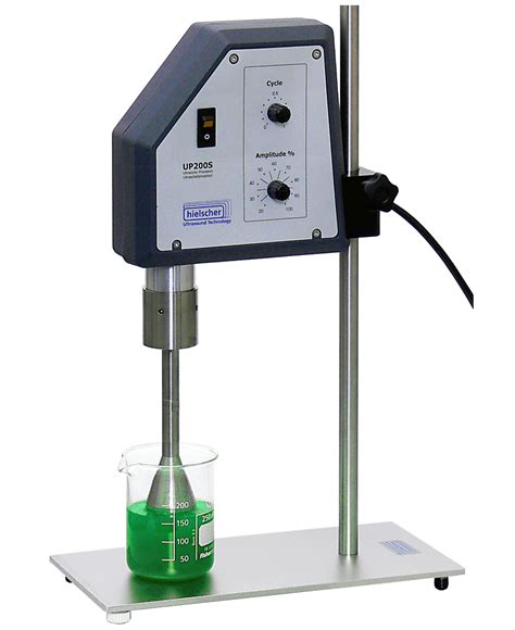 ultrasonic homogenizers  liquid processing hielscher ultrasound technology