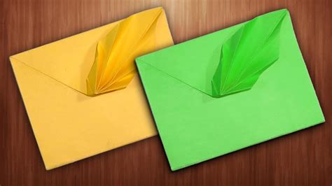 fancy envelope diy paper envelope youtube