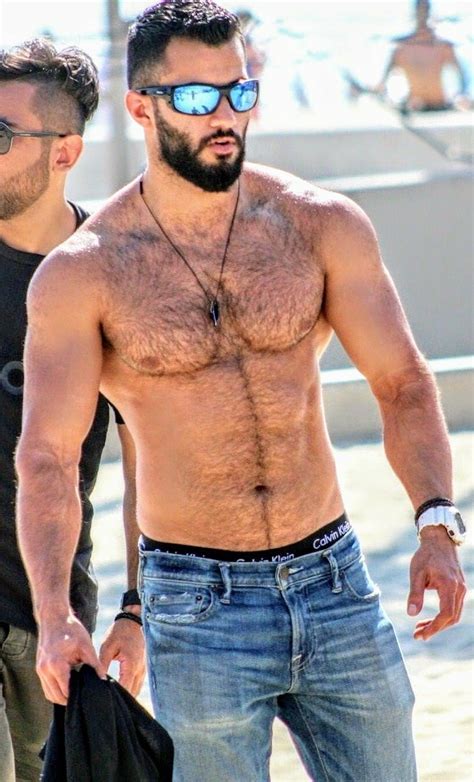 pin on handsome and hairy chested