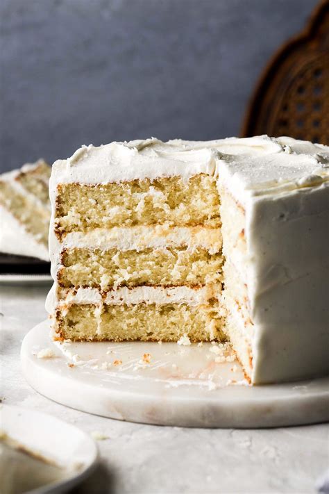 vanilla   cake recipe baran bakery