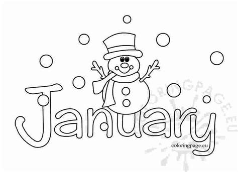 coloring pages january preschool coloring pages coloring pages