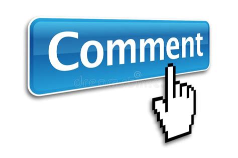 comment button stock illustration image  people comment