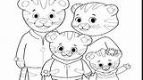 Coloring Daniel Pages Tiger Getcolorings Printable Color sketch template