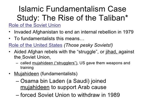 Middle East Unit Islamic Fundamentalism