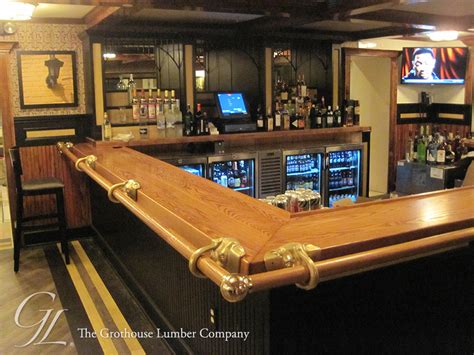 commercial bar tops  wood   restaurant cafe  pub  grothouse