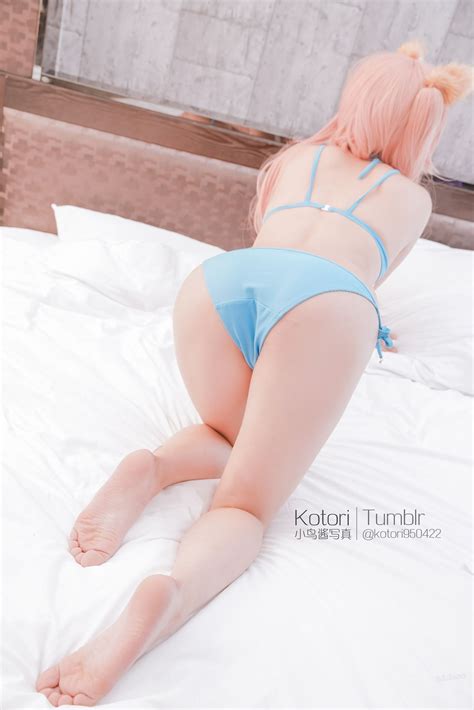 tamamo no mae ero cosplay by kotori goes topless sankaku complex