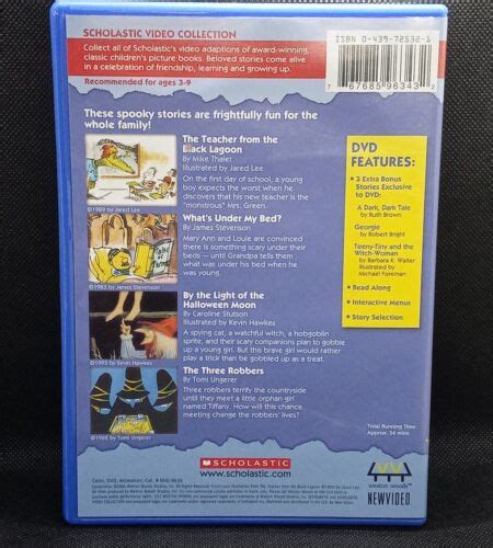 scholastic video collection dvds   lot   childrens movies