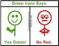 red green choices  expected behavior red  green choices