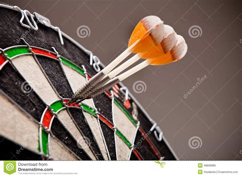 darts hitting perfect  score  dart board stock photo image  dart precision