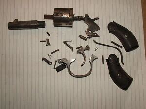 iver johnson model  revolver pistol parts lot  cal barrel  cylinder ebay