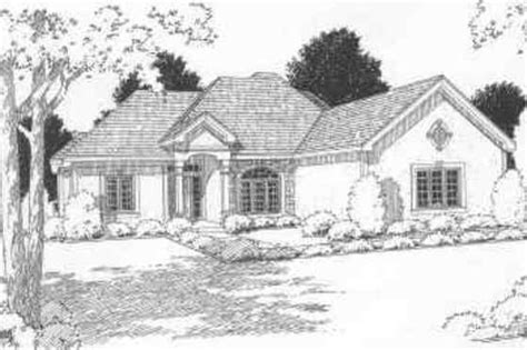 traditional style house plan  beds  baths  sqft plan   modern house facades