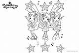 Strawberry Shortcake Coloring Pages Berry Tales Kids Printable Color sketch template