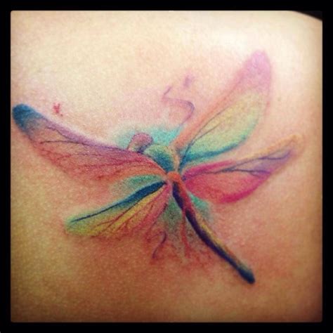 Watercolor Tattoo By Kirsty Wood Uk Tattoos Dragonfly Tattoo