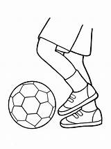 Ball Soccer Kicking Drawing Kick Line Foot Football Drawings Child Feet Shoes Illustration Exercise Primary Getdrawings Paintingvalley Tennis Print Inclined sketch template