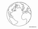 Map Earth Globe Coloring Pages Colormegood sketch template