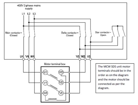 star delta wiring diagram   engineering mindset
