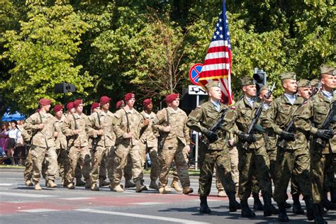 soldiers march  allies  polish armed forces day article