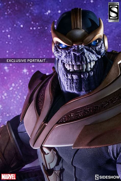 thanos on throne maquette exclusive by sideshow 750 made