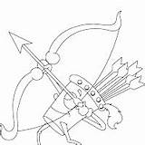 Flechas Arcos Aprender Utililidad Pueda Deseo Aporta Archery sketch template