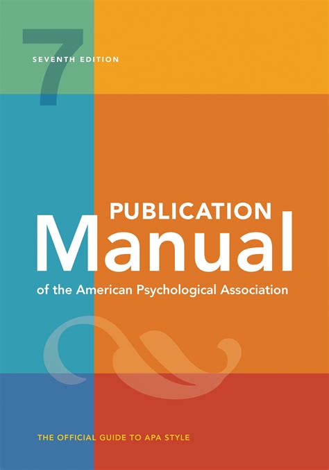 publication manual   american psychological association  edition  copyright