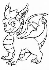 Dragon Coloring Pages Horns Printable Sarcastic Huge Look Adults Easy sketch template