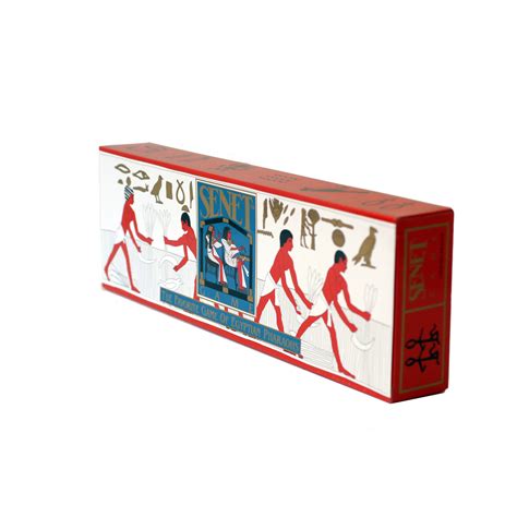 Wood Senet Game An Ancient Egyptian Board Game Wood